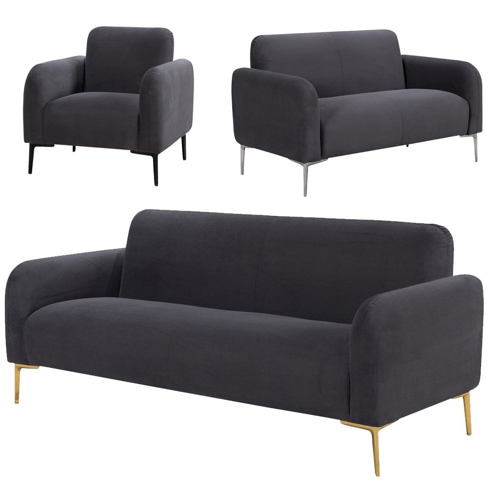 A modern sofa living room design sofa set furniture kd stationary sofa