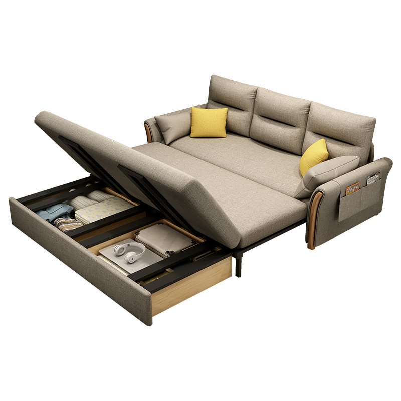 Folding sofa bed living room can be stored double bed retractable office multifunctional sofa bed