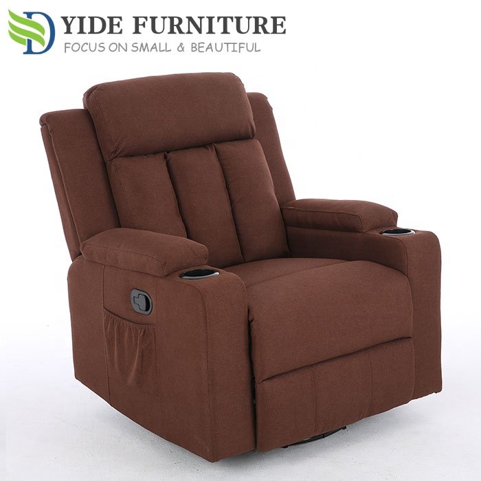 Factory Price Modern Formal Latest Design Grey Fabric or Leather Footrest Office Hotel Sleeper Sofas Chair for Living Room