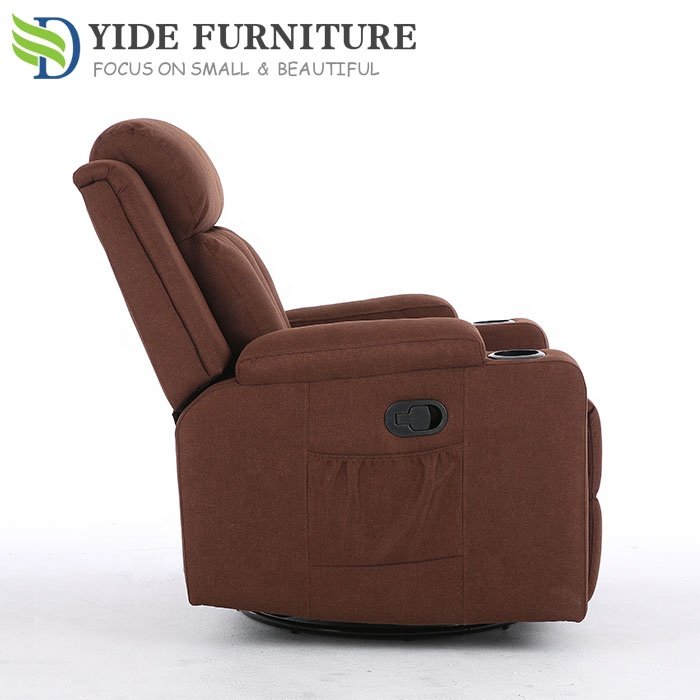 Factory Price Modern Formal Latest Design Grey Fabric or Leather Footrest Office Hotel Sleeper Sofas Chair for Living Room