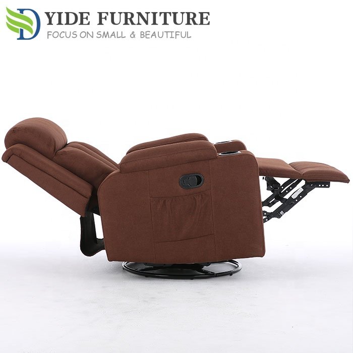 Factory Price Modern Formal Latest Design Grey Fabric or Leather Footrest Office Hotel Sleeper Sofas Chair for Living Room
