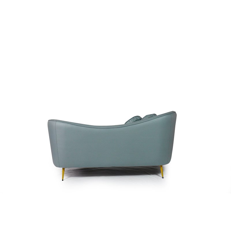 Living Room Furniture Home Office Nordic Modern Luxury Leather Elegant Lounge 2 Seater Sofa