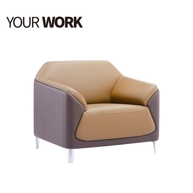 High end commercial office reception Sofa European Modern design Sectional Office Sofa Leather sofa set luxury