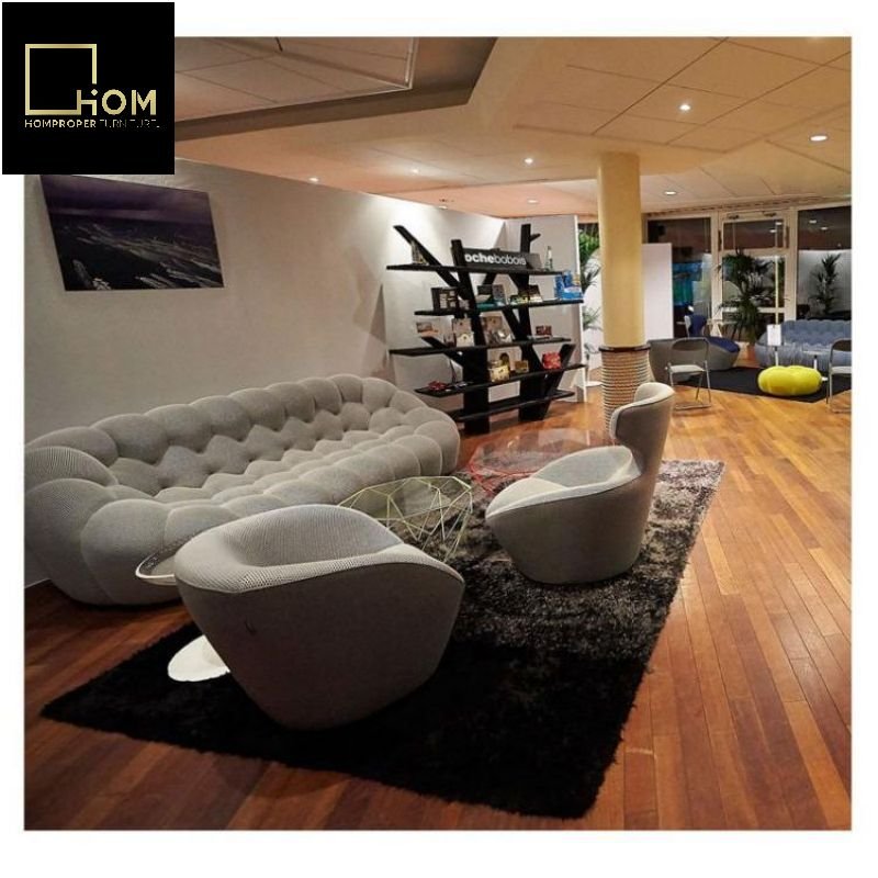 Stereotyped cotton soccer ball sofa Rochbauer bubble sofa modern designer models creative Netflix personalized arc shaped shaped