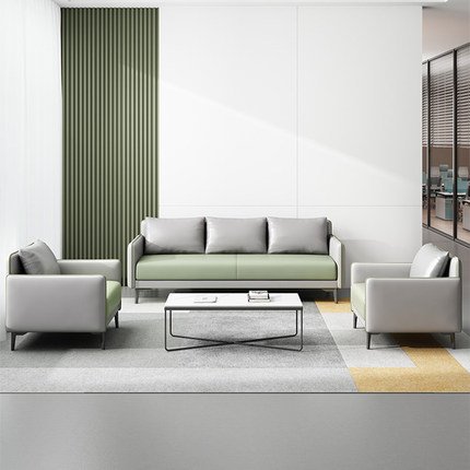 Zitai Modern hotel office airport hospital lobby reception sofa office sofa set leather modular sectional sofa