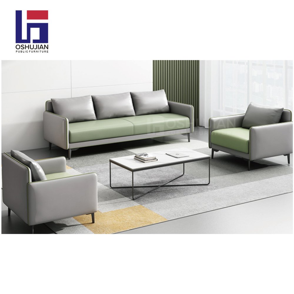 office sofa set living room furniture office reception waiting area sofa