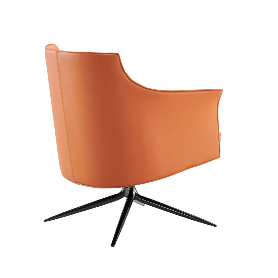 X815 new model Ergonomic radian design Abrasion Synthetic Leather Soft and smooth armrests office sofa living room set