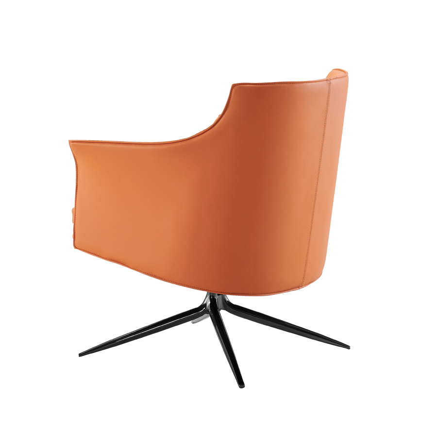 X815 new model Ergonomic radian design Abrasion Synthetic Leather Soft and smooth armrests office sofa living room set