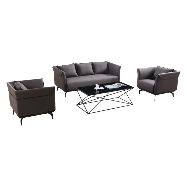 New Design Antique Sofa European Style Genuine Leather Sofa Sets
