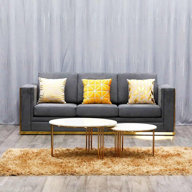 Postmodern light luxury, full size, Italian minimalist design hotel living room sofas for home luxury sofa set furniture