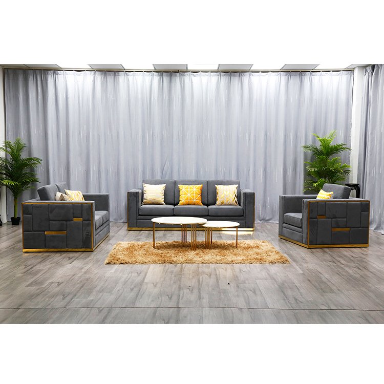 Postmodern light luxury, full size, Italian minimalist design hotel living room sofas for home luxury sofa set furniture