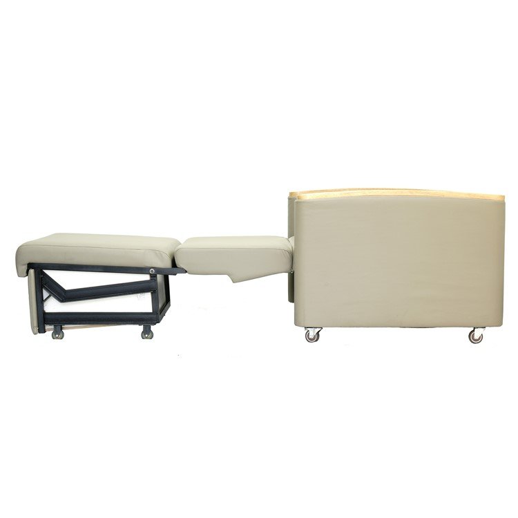 Easy Pull Out Sofa Bed Modern Synthetic Leather Sofa Bed Folding Sofa Bed With Storage Compartment For Small Spaces