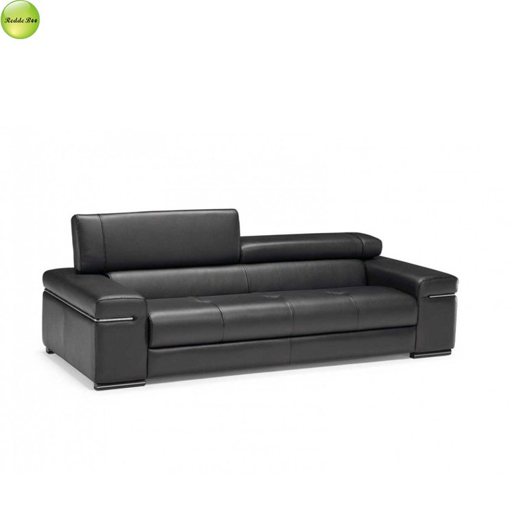 Latest Design Minimalist Style Set For Living Room Furniture Sofa Frame Leather Sofa 6 Seater Sofa Set N009