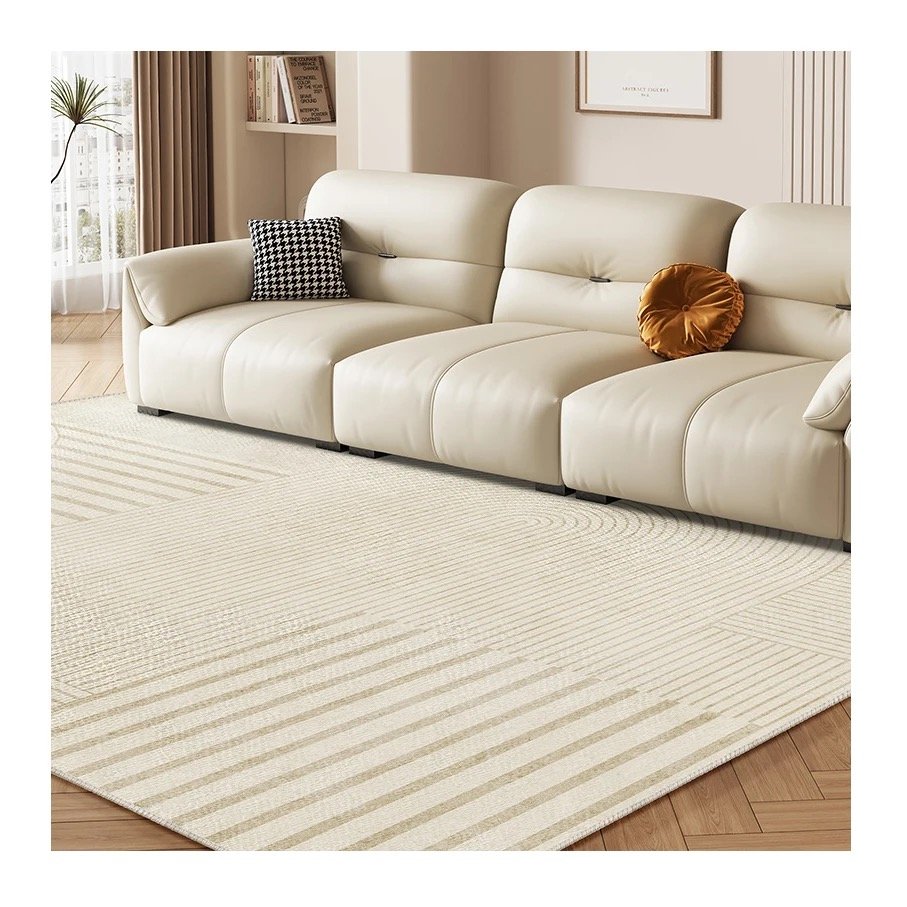 Modern Luxury Presidential Office Sofa Set Genuine Leather Simple Design for Office Hall or Apartment Use