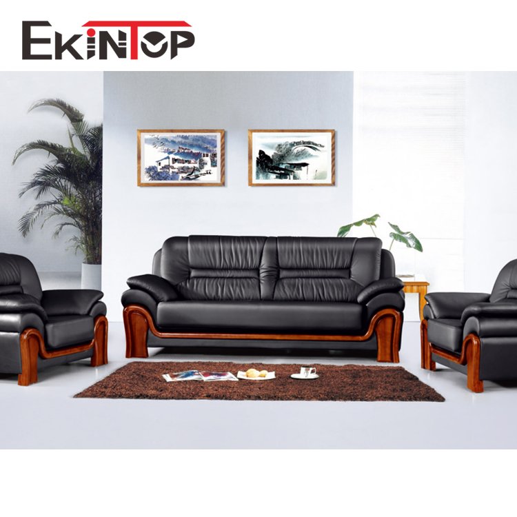 Morden High Quality Classic fireproof living room genuine leather office sofa