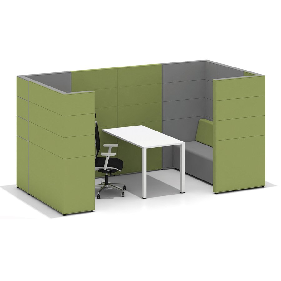 Unique Design Office Sofa Sets Pod Soundproof Booth Sofa Office Booth Sofa