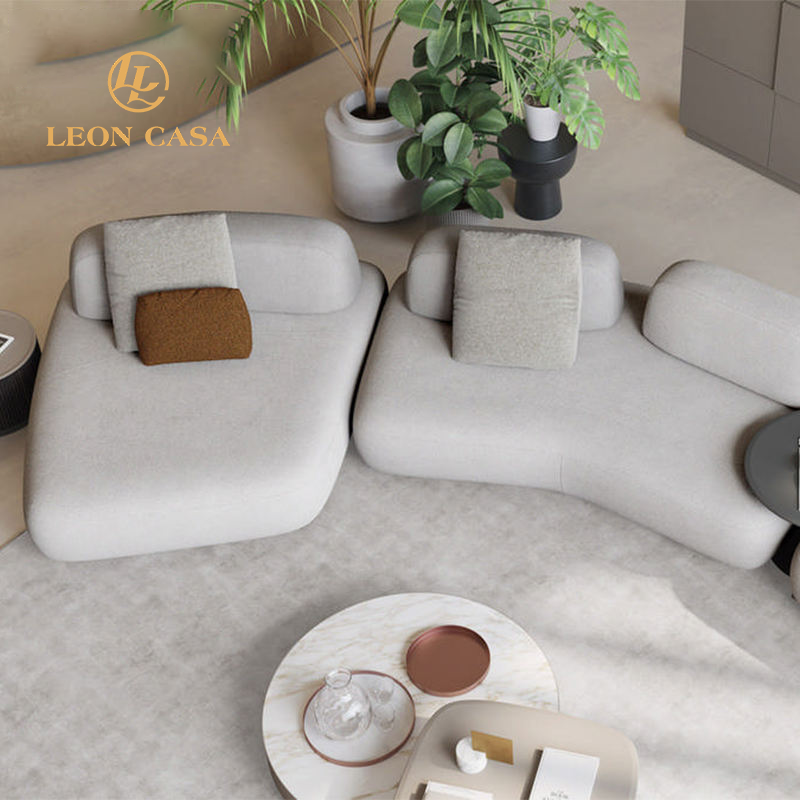 Luxury Home Furniture Italian Sectional Sofa Living Room Sofas Fabric Modular Sofas Couch Set For Home