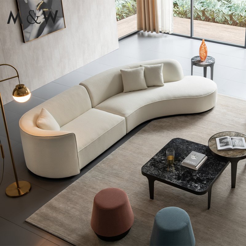 M&W High Quality modern office work waiting sofa set furniture for reception