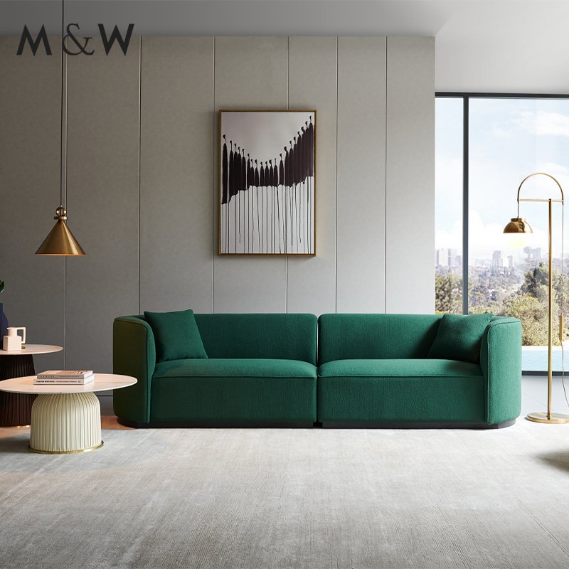 M&W High Quality modern office work waiting sofa set furniture for reception