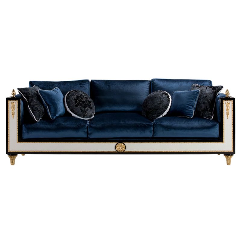 Luxury Villa Furniture Mariner Home Living Room Furniture Set Antique Classic Living Room Classic Sofa Set