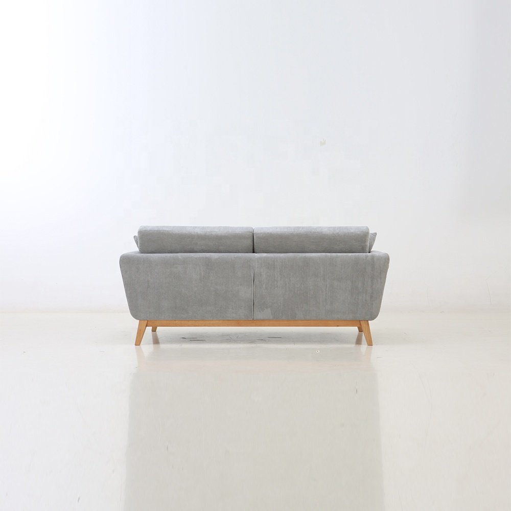cord sofa couch deep wide wale 3 seater grey gray navy blue beige cream brown tan khaki orange black pink custom divan