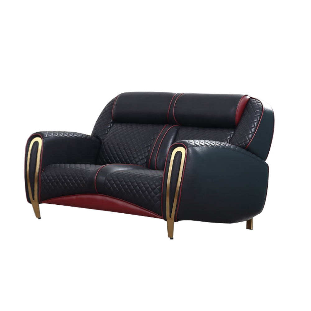 Modern Luxury High Grade 1+2+3 Full Leather Button Tufted Upholstered Sofa Set High Quality Bed for Living Room Furniture