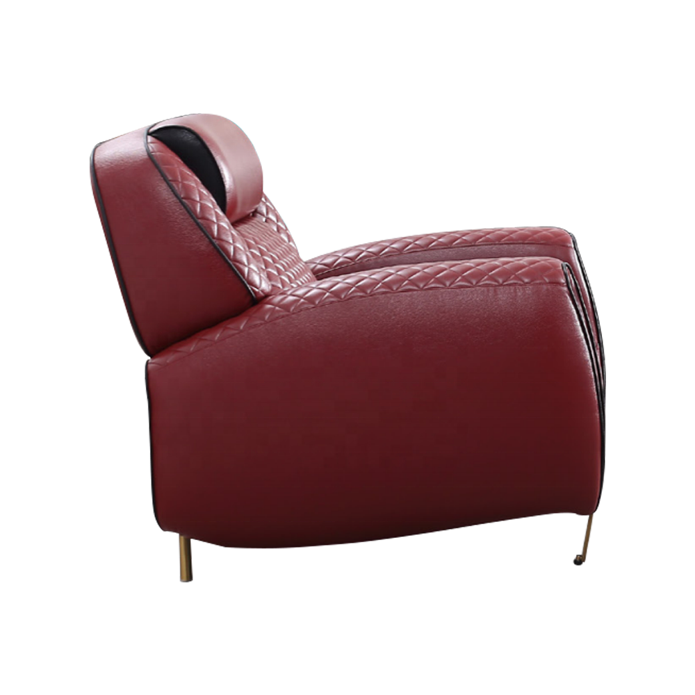 Modern Luxury High Grade 1+2+3 Full Leather Button Tufted Upholstered Sofa Set High Quality Bed for Living Room Furniture