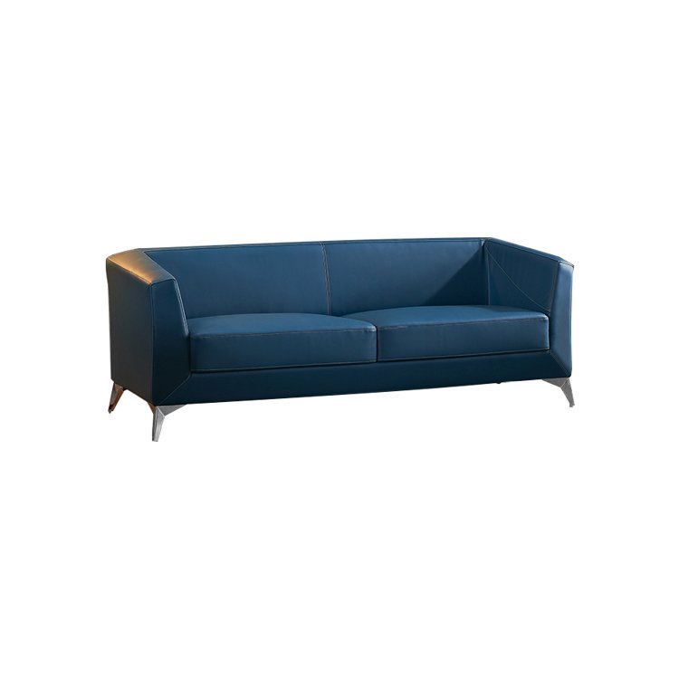 Dark Blue Classic Executive Best Sofa Set Leather Sofa Living Room Sofa (ZB-F605)