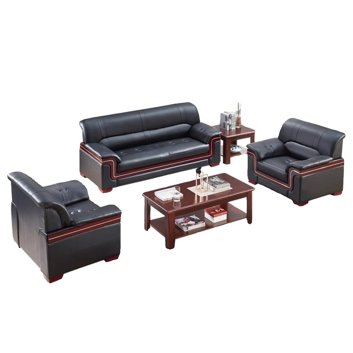 Chuang yue Lounge Chair and Set Furniture Office Sofa Style Modern China Manufacturer Reception Leather office Sofas