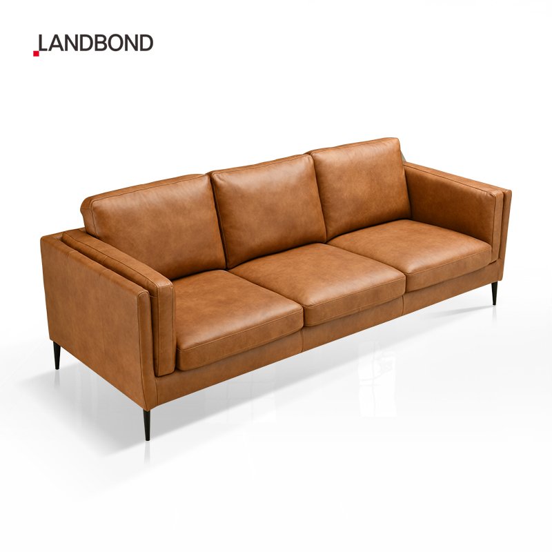 Modern Style Leather Living Room Sofas Luxury 3 Seater Sofas Sectionals Couch Lounge Custom Sofa Set Furniture For Home Office