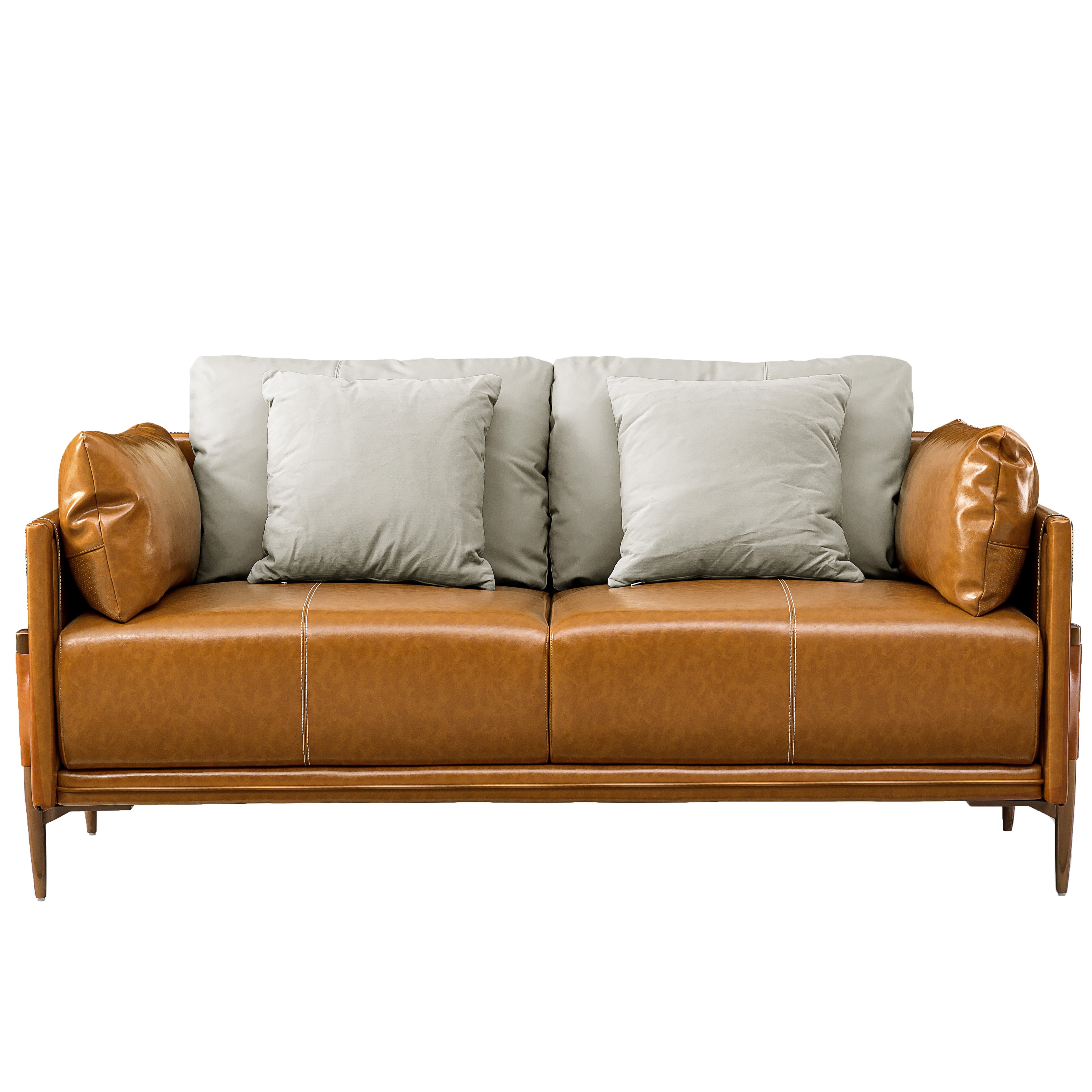 Simple Office Sofa The Best Price Pu Leather Sofa With Coffee Table Set Office Room Furniture Synthetic Leather Modular Modern