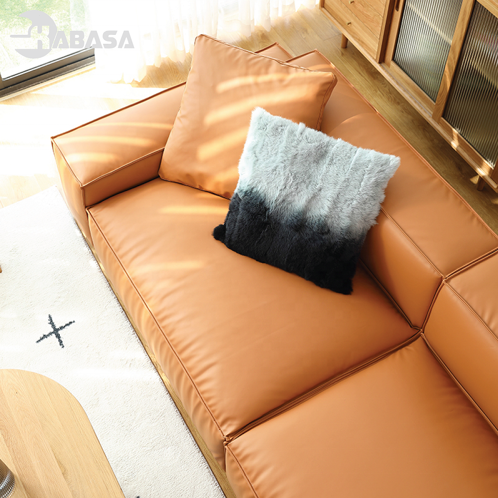Wholesale Modern Design Living Room Sofas 21DGSK002 Leather Sofa Set Furniture