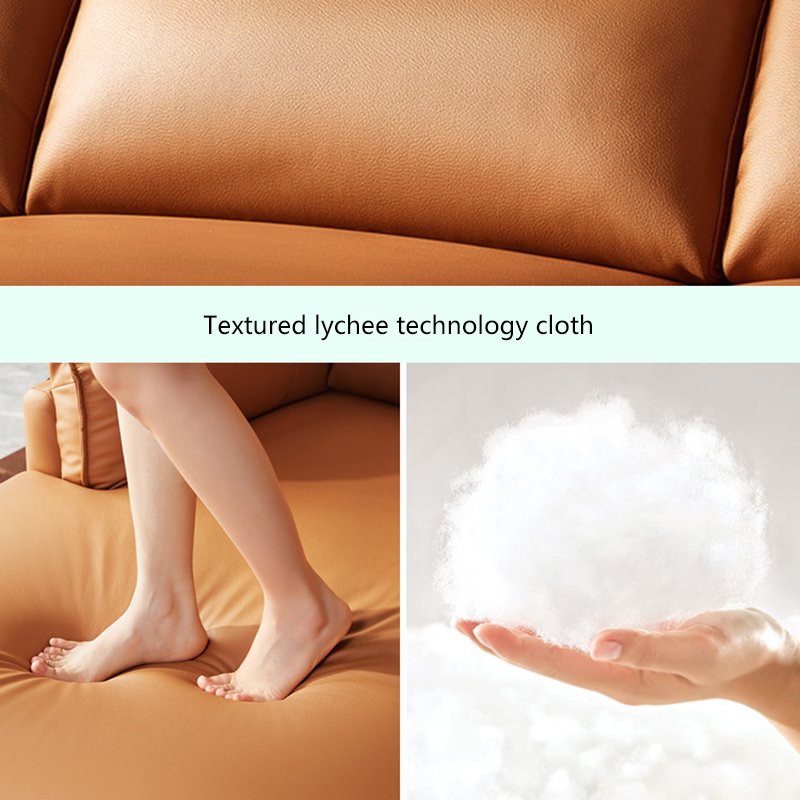 maxky Massage chair sofa modern technology fabric sofa Italian style first class electric function three seat sofa