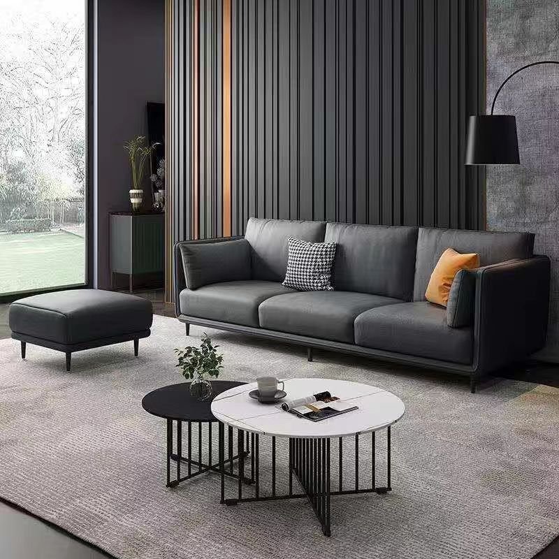 Hot Selling Simple Modern Living Room Small Apartment Technology Cloth Corner Sofa