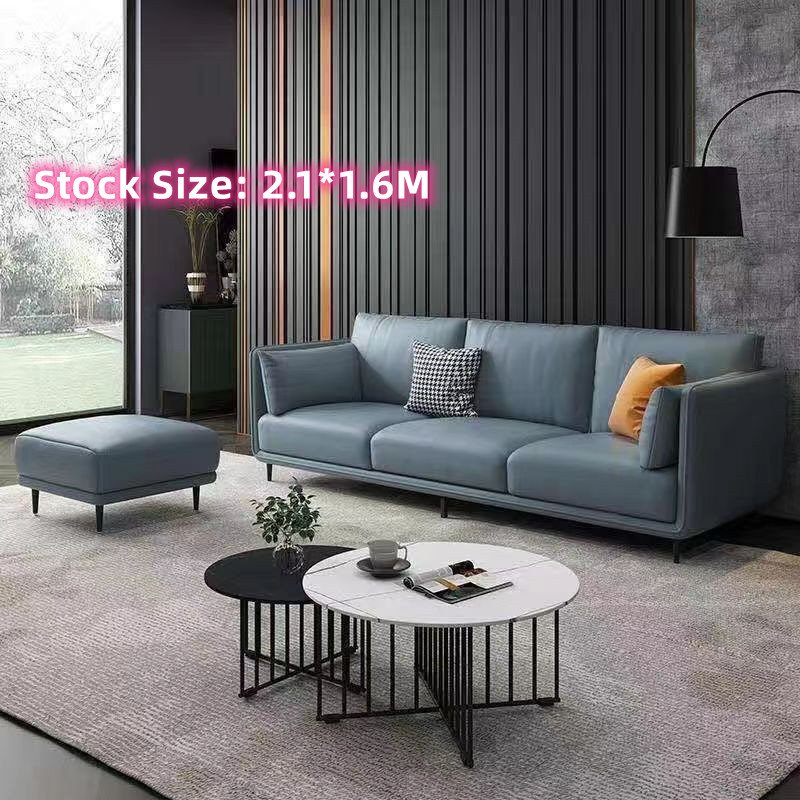 Hot Selling Simple Modern Living Room Small Apartment Technology Cloth Corner Sofa