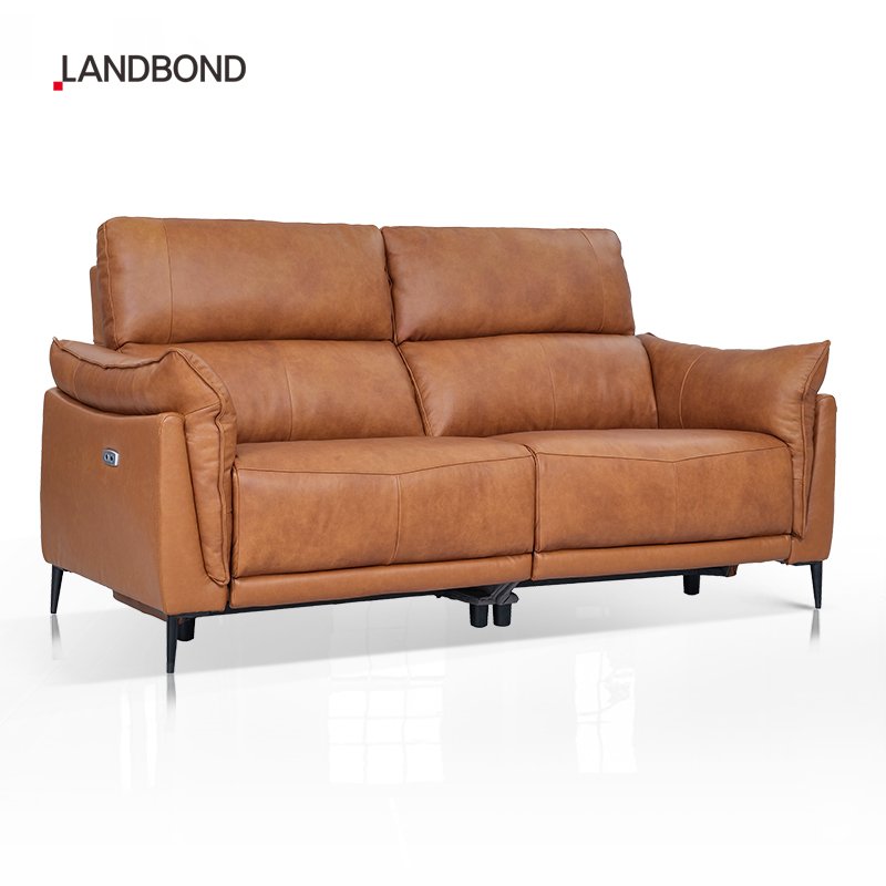 European Modern Customizable Electric Chair Fabric Leather Reclining Furniture Living Room Home Office 3 Seater Recliner Sofa