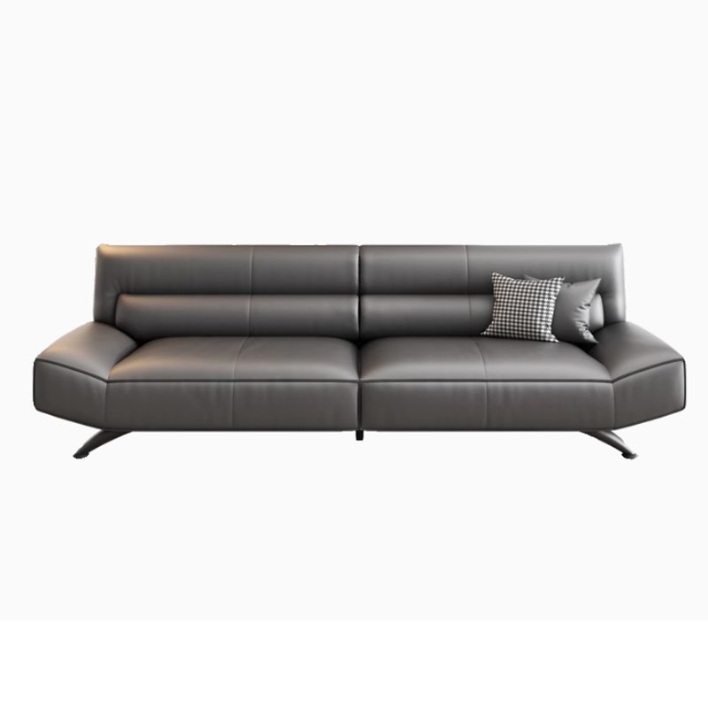 Modern Minimalist Office Sofa Three-Person Combination Set for Reception Leisure Area Negotiation Straight Row-for Living Room