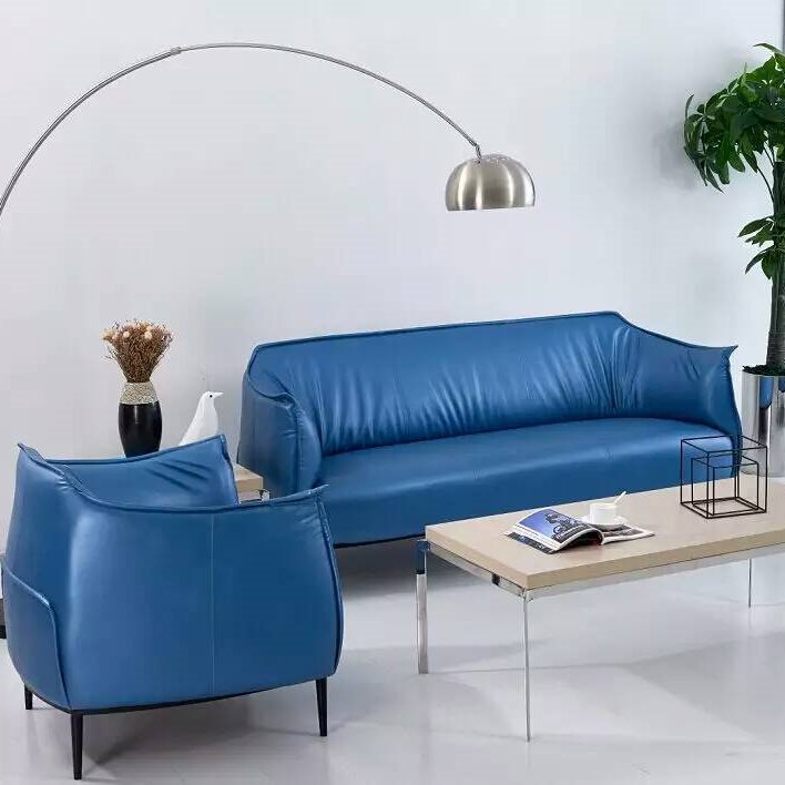 High Quality Leisure Leather Modern Home Furniture Living Room Sofa