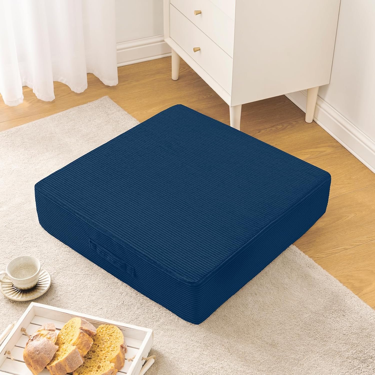 Yoga Meditation Cushion Seating Foam Sponge Floor Cushion