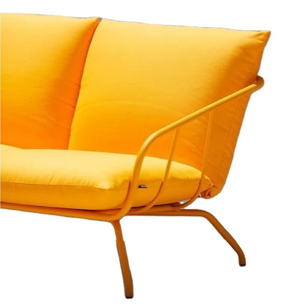 New Best Design Metal Sofa For Home Decor Office Hotels Restaurant Cafe Living Room Furniture Bulk Quantity Made In India 2024