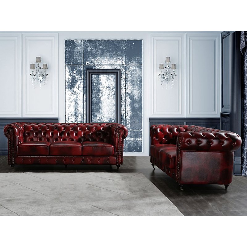 Modern Design Corner Couch Sofa Sectional Genuine Leather Living Room Sofas