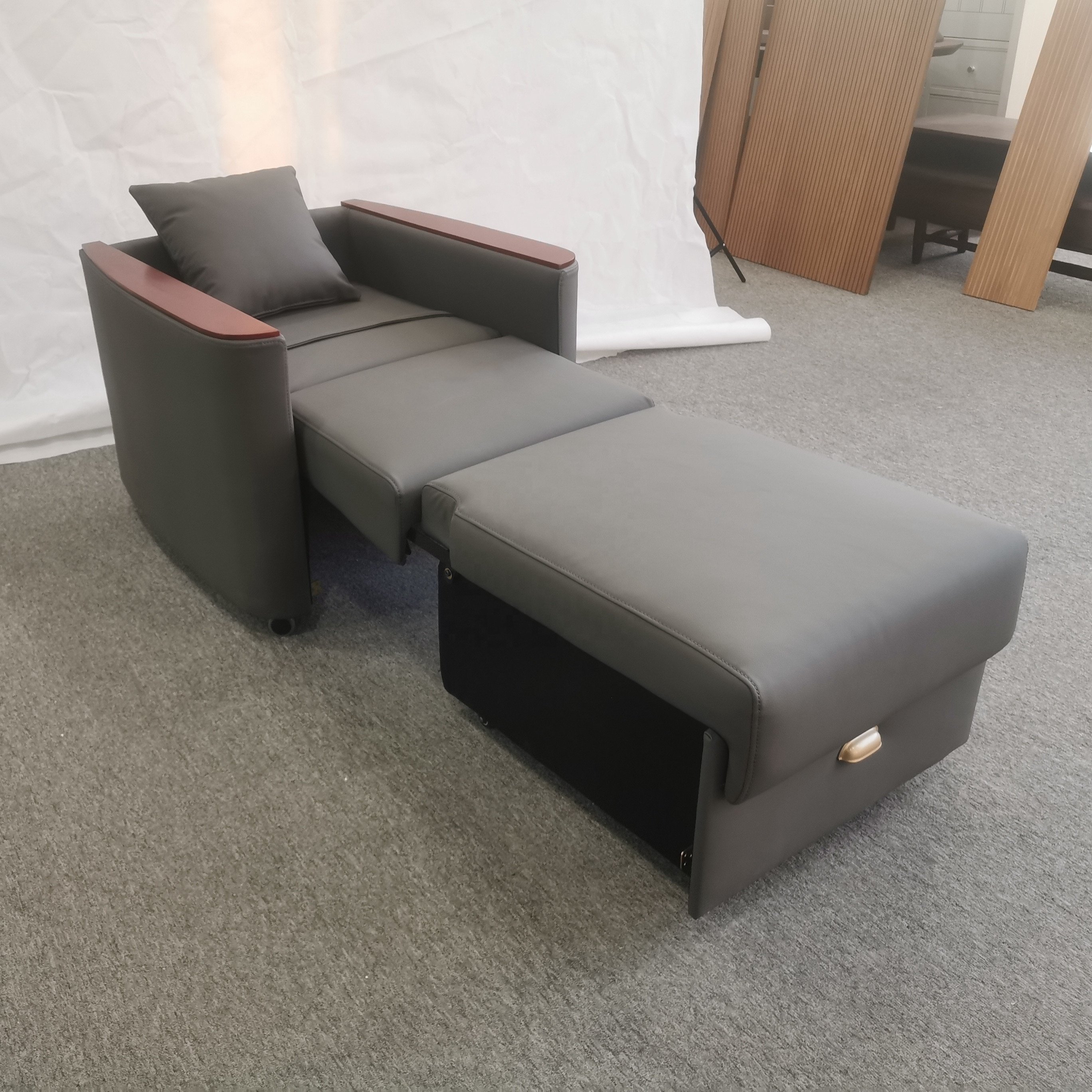 Wholesale Sofa Chair Convertible Sofa Bed 21XYSL009A Space Saving Single Sofa Bed