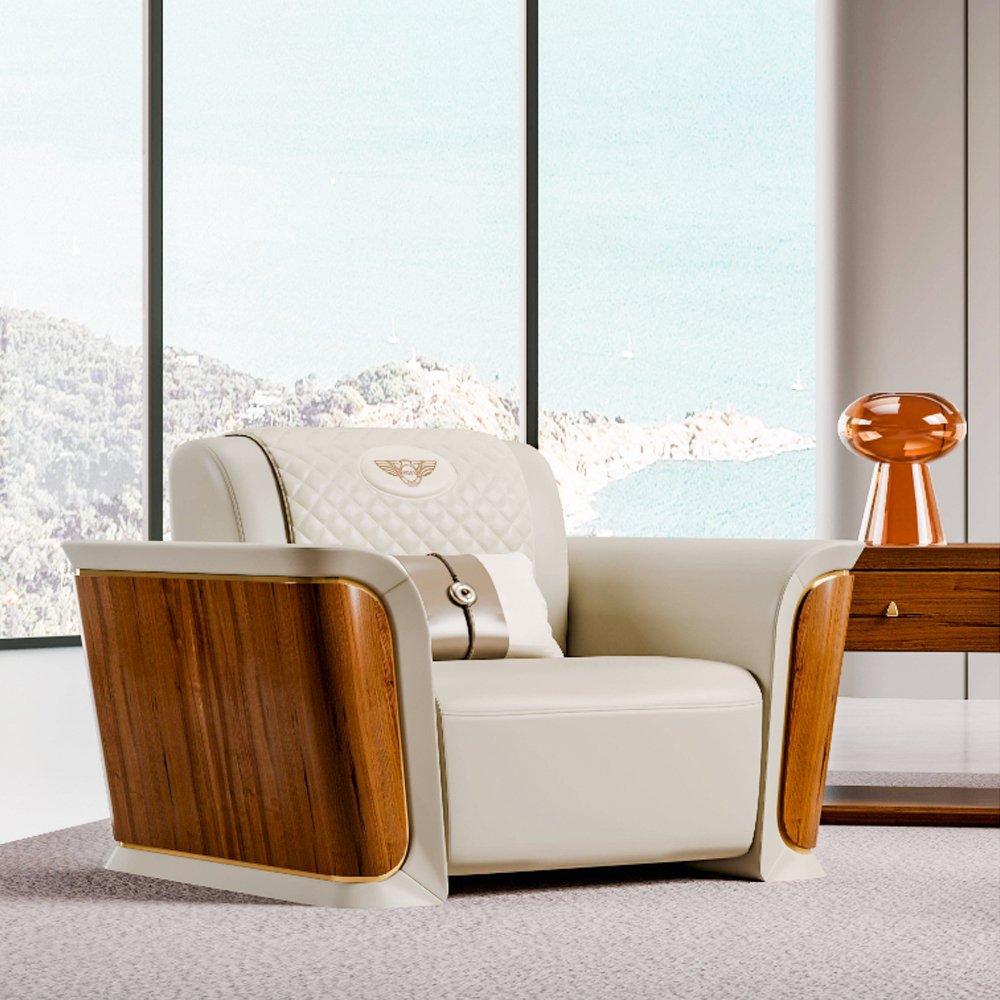 Office Sofa Custom Office Casual 1 1 3 Seater Leather Office Commercial Modular Reception Complete Sofa Set furniture factory