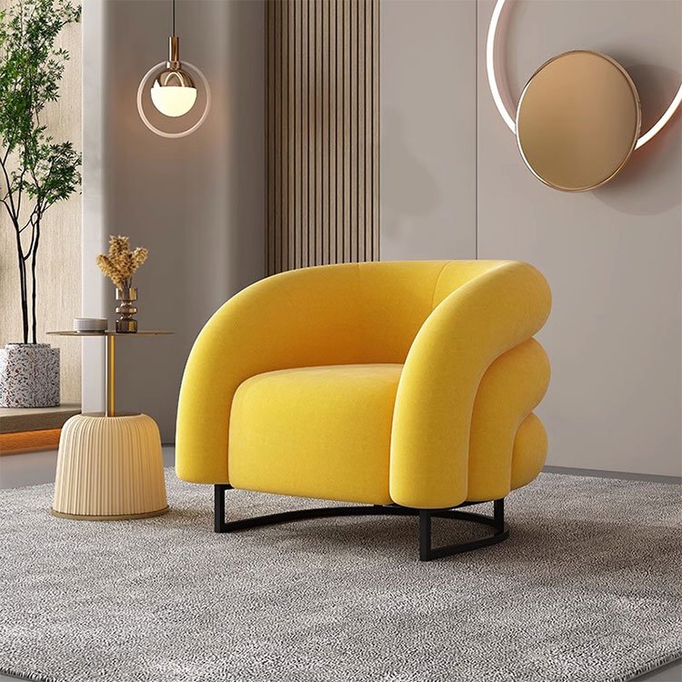 Liyu hotel sofa chair Modern coffee shop sofa L-shaped sofa with storage recliner European living room furniture