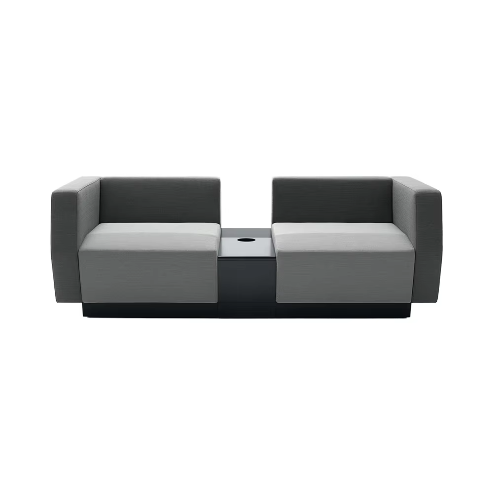 High Quality Modern Leather PU Sofa Chair for Office Library Public space bar and Living Room Leisure Vague Set