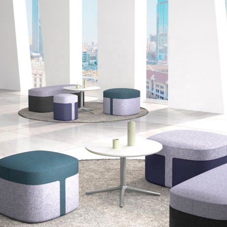 Italian luxurious modular seating couches lounge furniture public space office library sofa