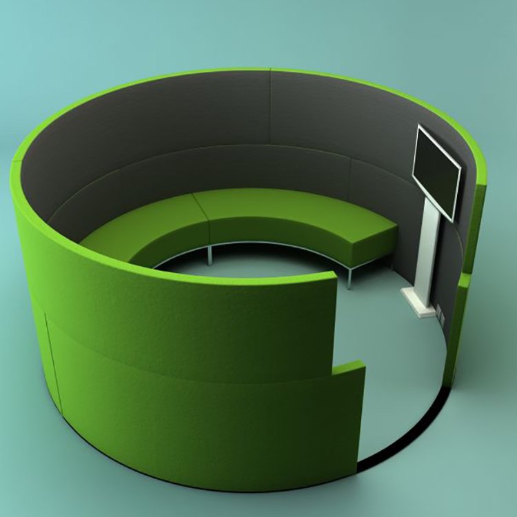 High Quality Customized Booth Seating With Fabric Cover Perfect For Home Use