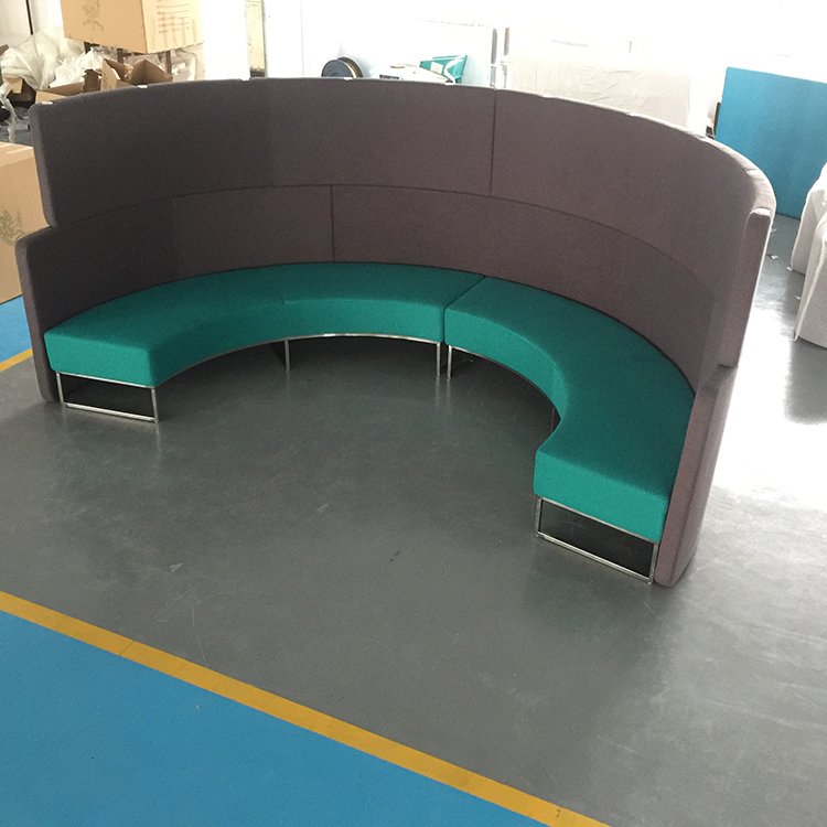 High Quality Customized Booth Seating With Fabric Cover Perfect For Home Use