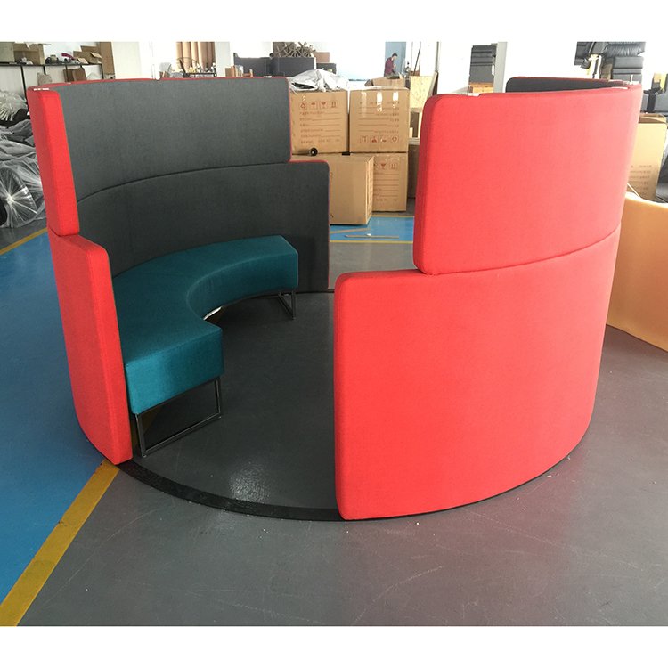 High Quality Customized Booth Seating With Fabric Cover Perfect For Home Use