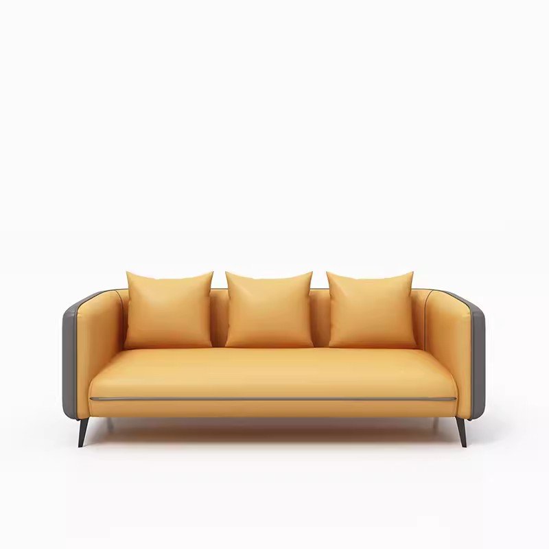 Factory direct sales light luxury office sofa simple modern leisure rest commercial reception meeting guest office sofa
